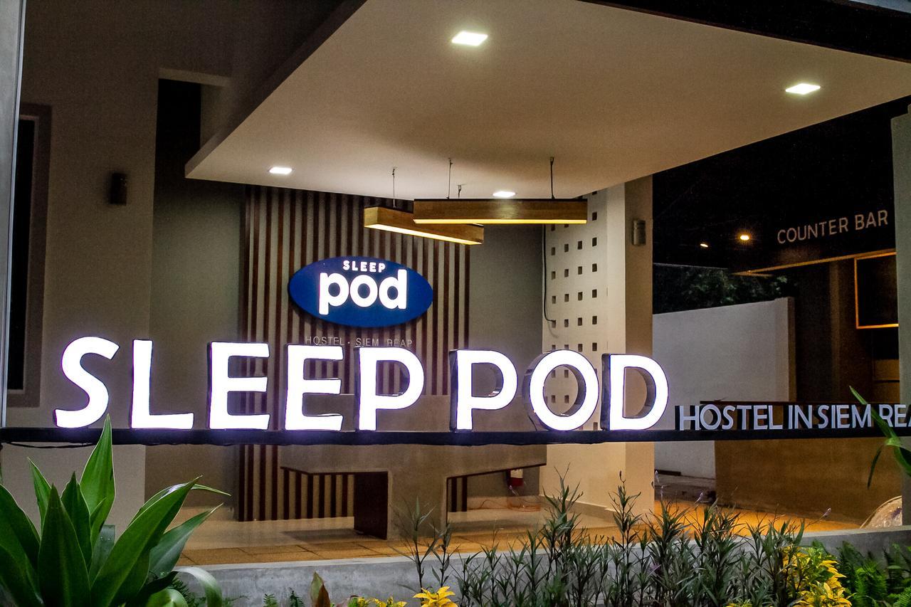 Sleep Pod Hostel Siem Reap Buitenkant foto
