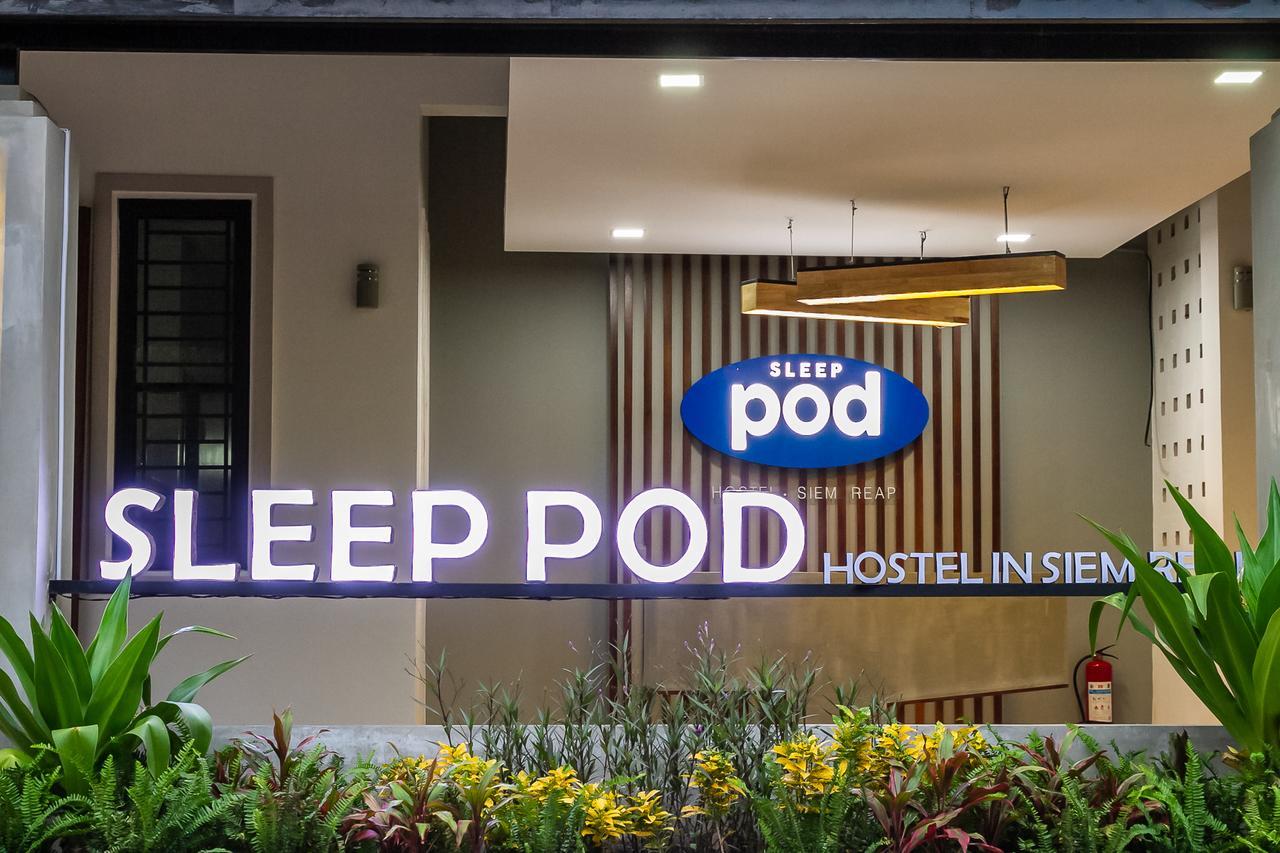 Sleep Pod Hostel Siem Reap Buitenkant foto