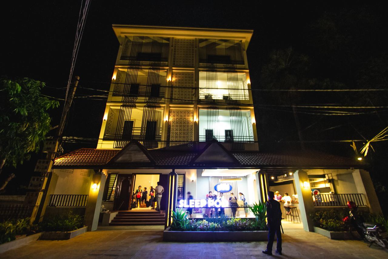 Sleep Pod Hostel Siem Reap Buitenkant foto
